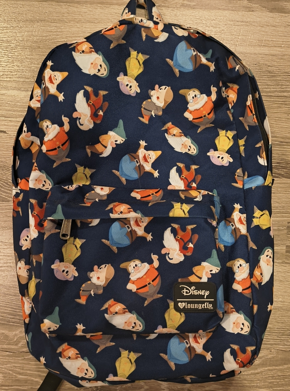 Disney Loungefly | Seven Dwarfs Navy Character Backpack